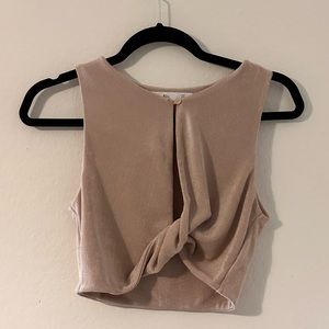 NWOT Cropped Blouse